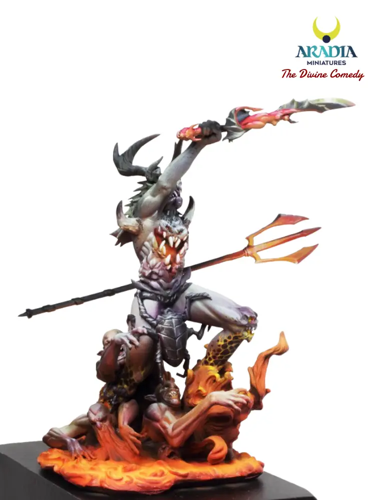 Aradia Dante's Divine Comedy Phlegethon figurine résine à peindre