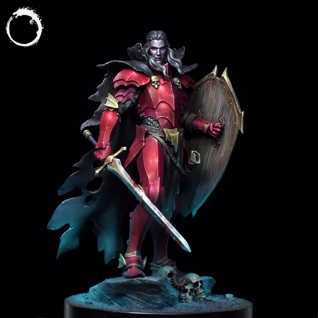 Akelarre Models 80mm figurine Dracul Lord Undead résine