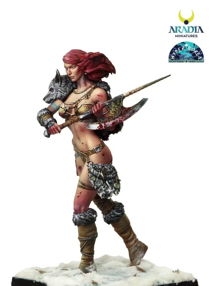 Aradia Hyperborea Anja figurine en résine à peindre