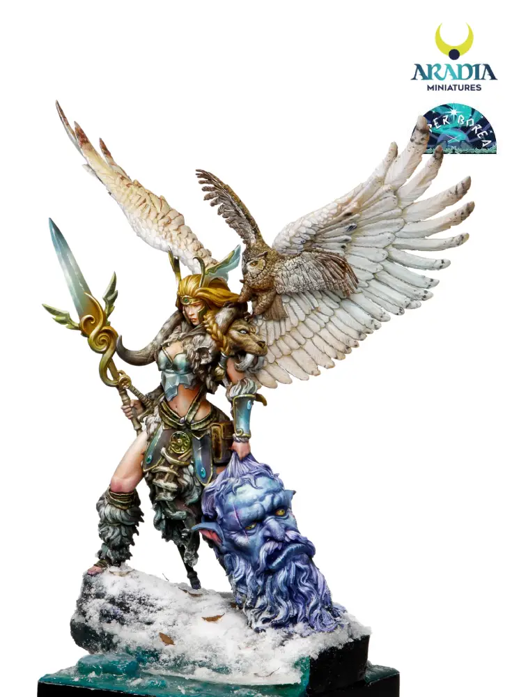 Aradia Hyperborea Hilda figurine en résine à peindre