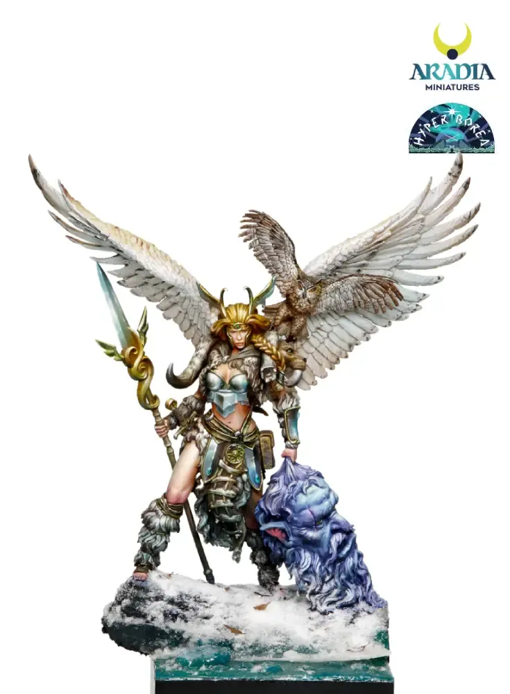 Aradia Hyperborea Hilda figurine en résine à peindre
