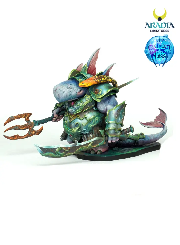 Aradia Minis Ocean Kings Cetus figurine résine à peindre