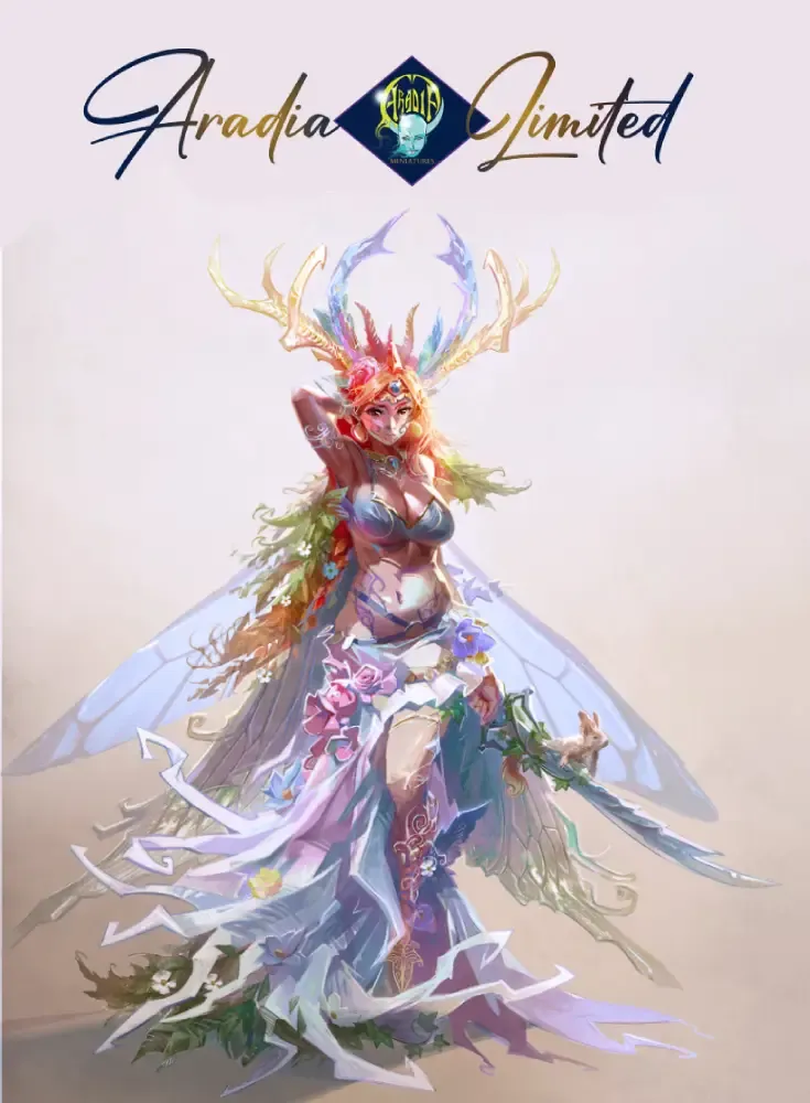 Aradia Classic Fantasy Faelira figurine en résine fantasy à peindre