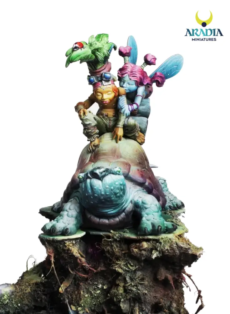 Aradia Minis Classic Sina and Knight figurine résine