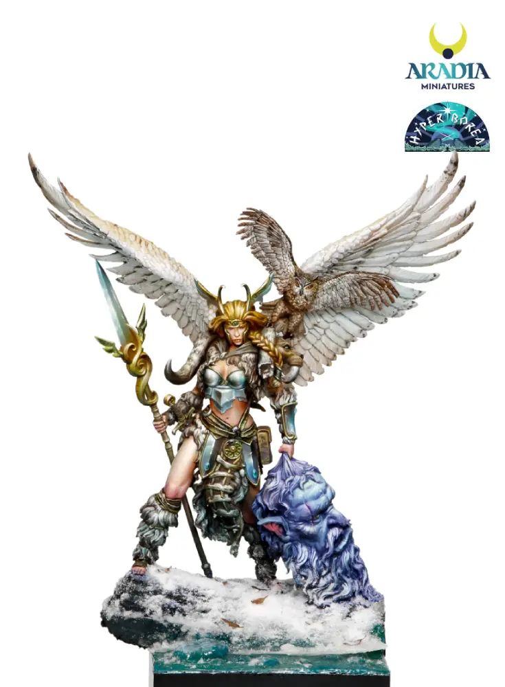 Aradia Hyperborea Hilda figurine en résine à peindre