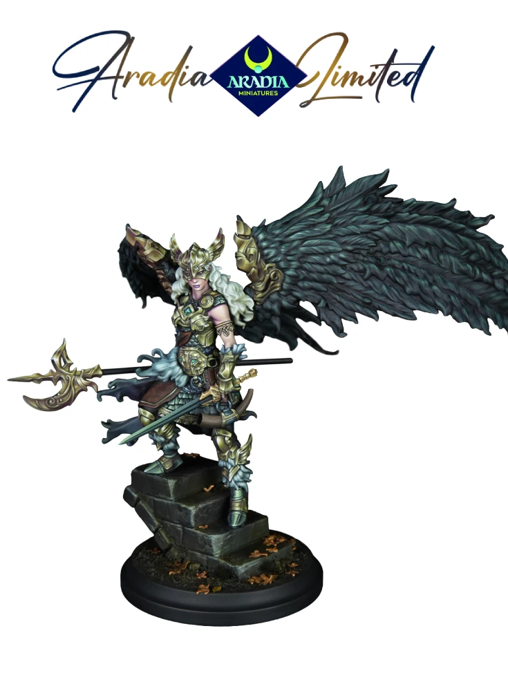 Aradia Minis Classic Svanraven figurine résine 75mm corbeau
