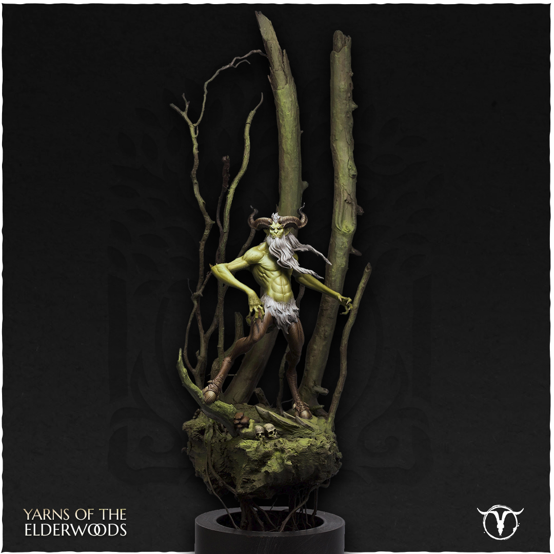 Akelarre A’ker 75mm figurine résine esprit bouc