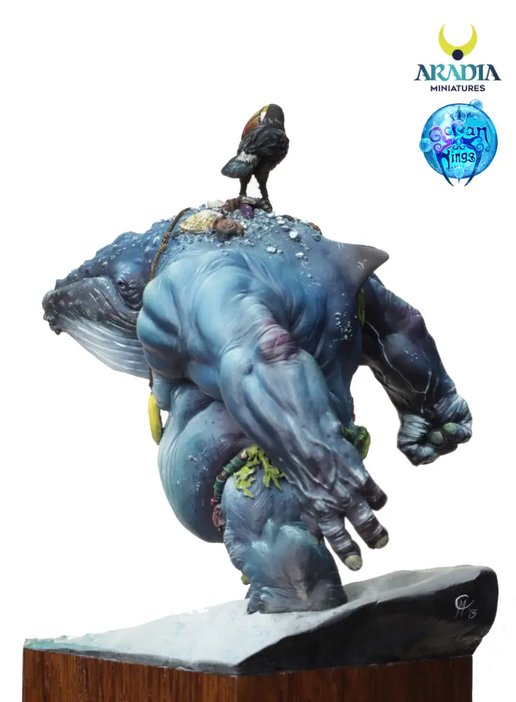 Aradia Ocean Kings Mawhi figurine en résine marine à peindre