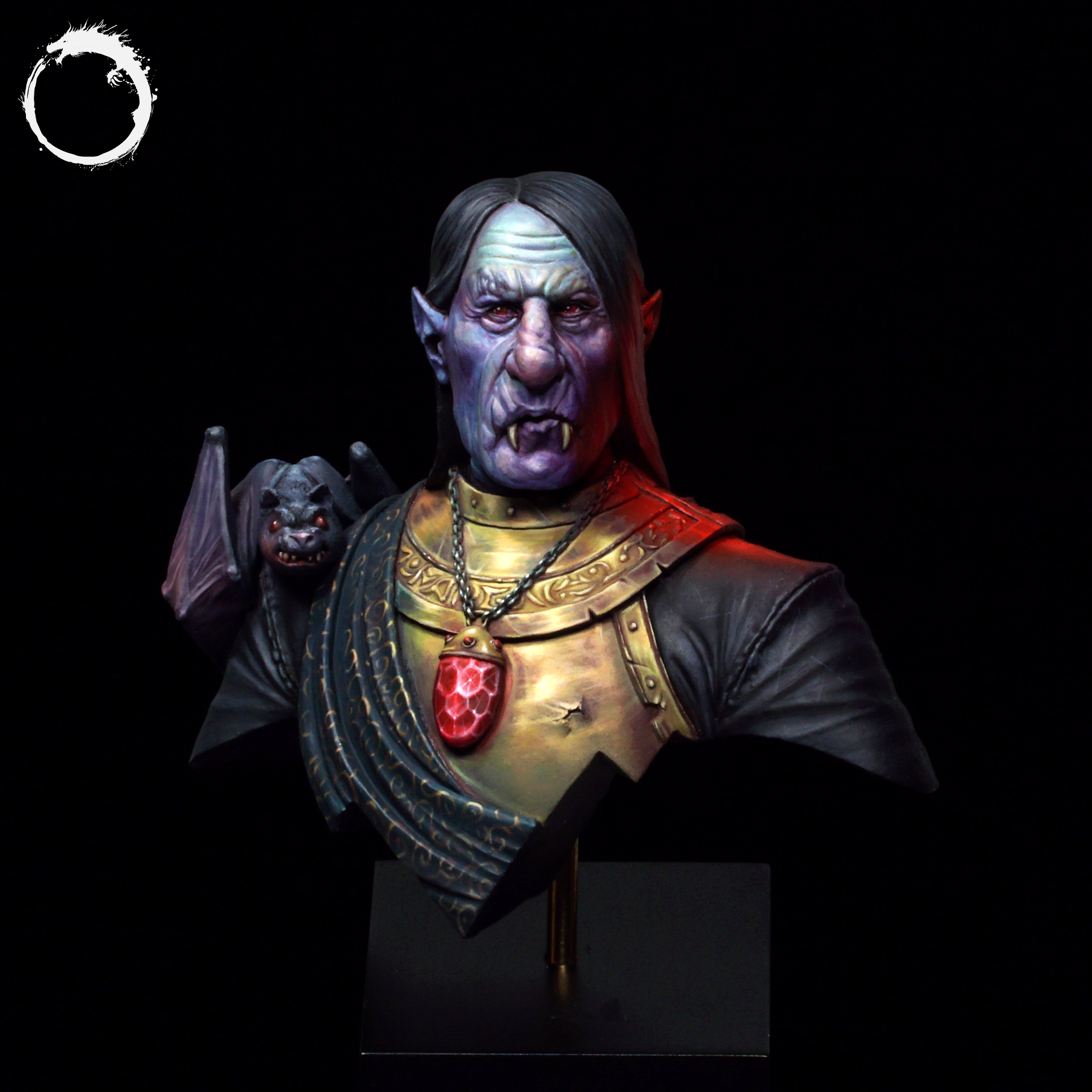 Akelarre Models Nosferatu buste en résine vampire