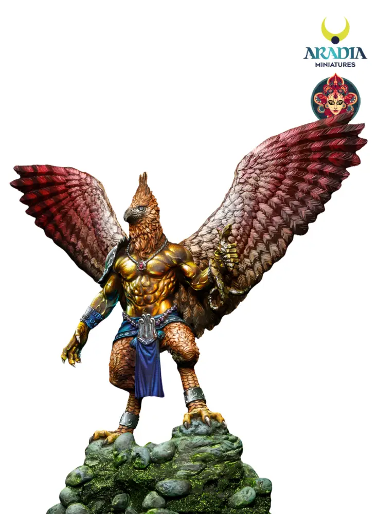 Aradia Kali Yuga Garuda King Birds figurine résine oiseau