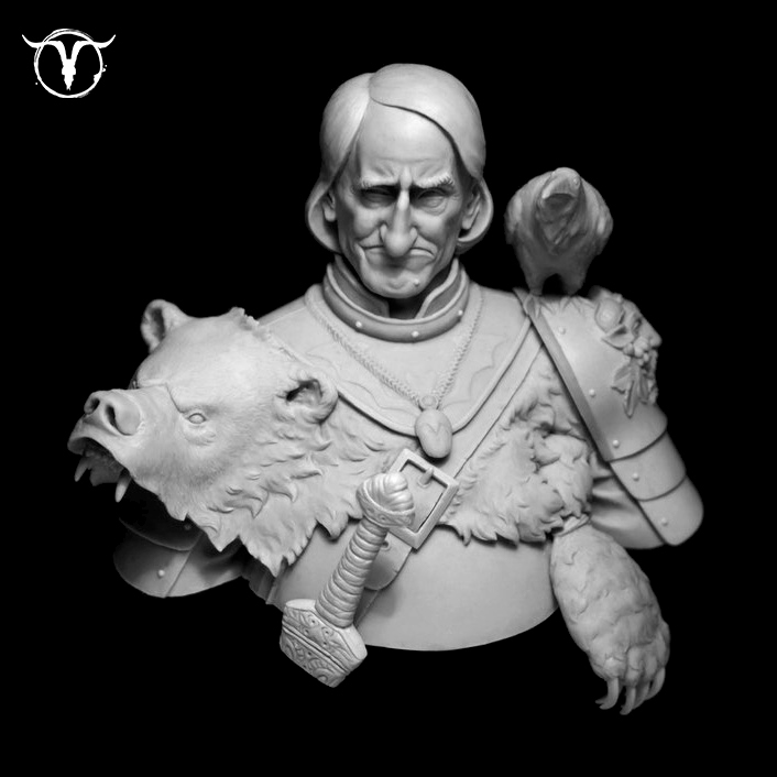 Akelarre Busts Sir Vincent Crowley buste résine à peindre