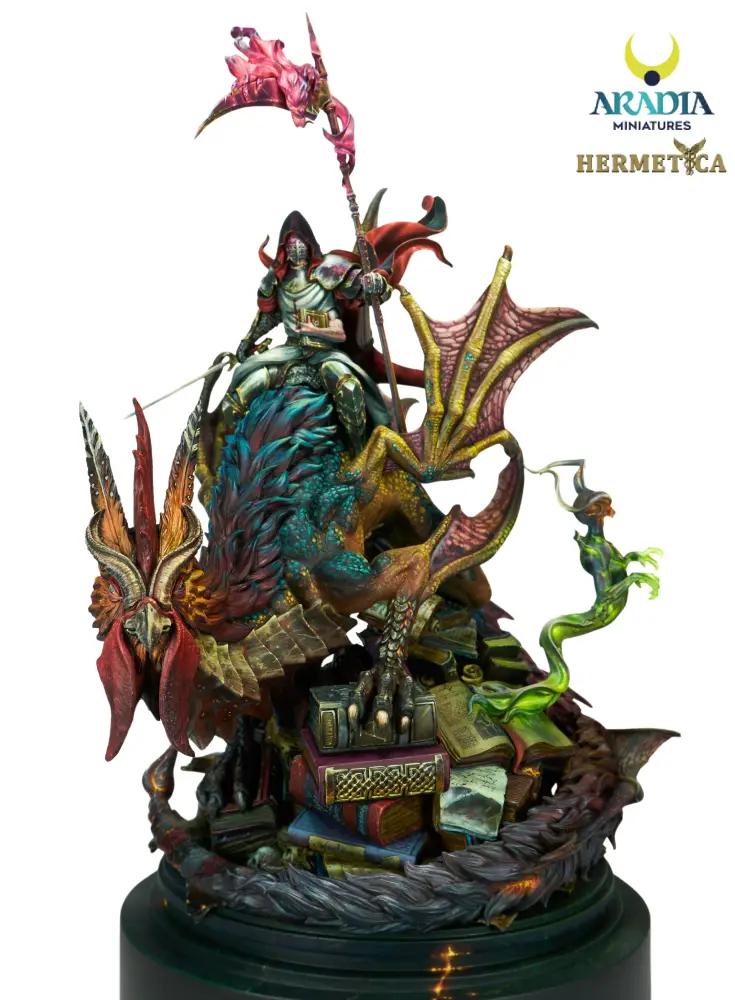 Aradia Hermetica Guardian of the Threshold figurine résine à peindre