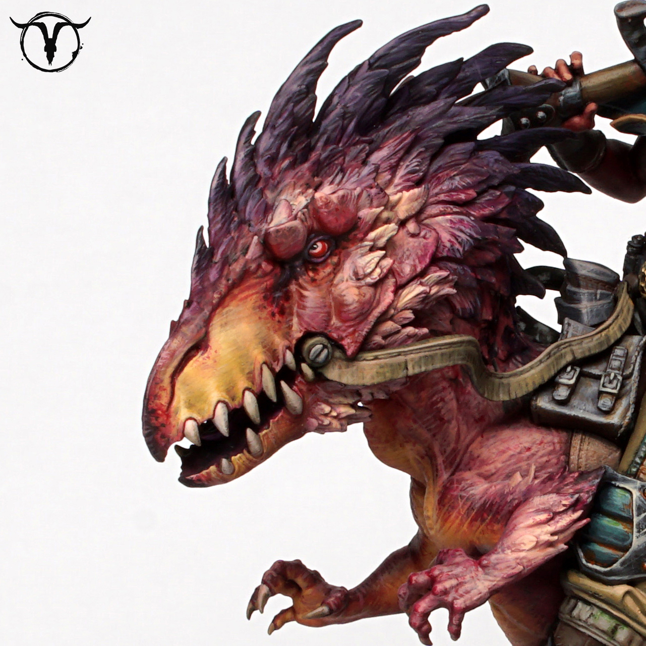 Akelarre Models Leah Falkenwrath Raptor Rider figurine