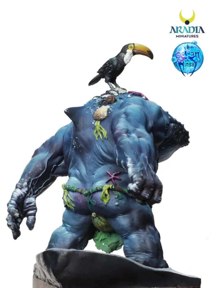 Aradia Ocean Kings Mawhi figurine en résine marine à peindre