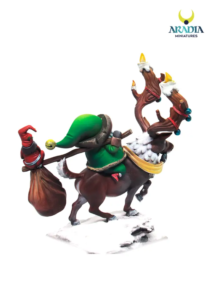 Aradia Classic Fantasy Santa figurine résine père Noël