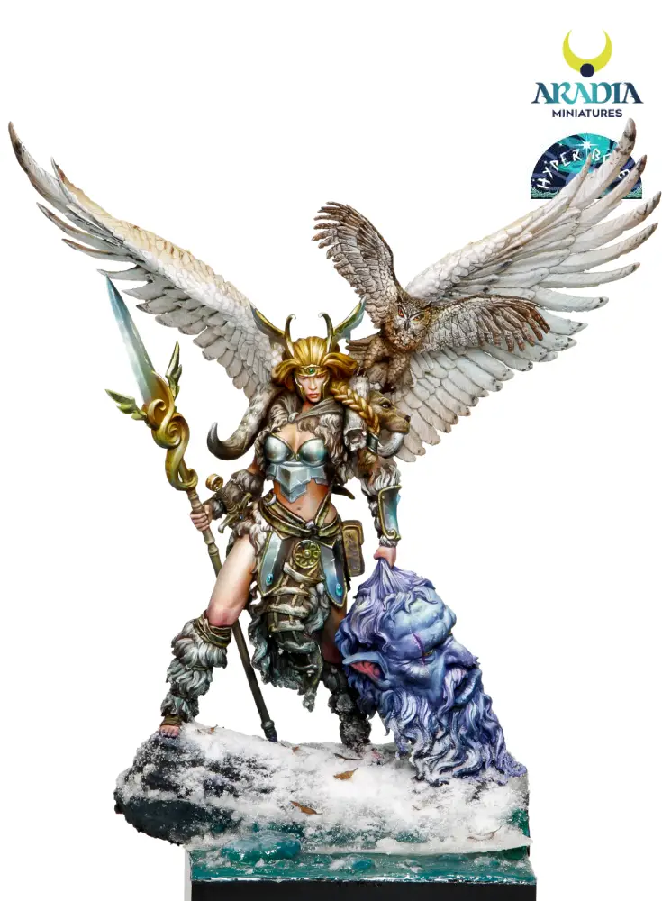 Aradia Hyperborea Hilda figurine en résine à peindre