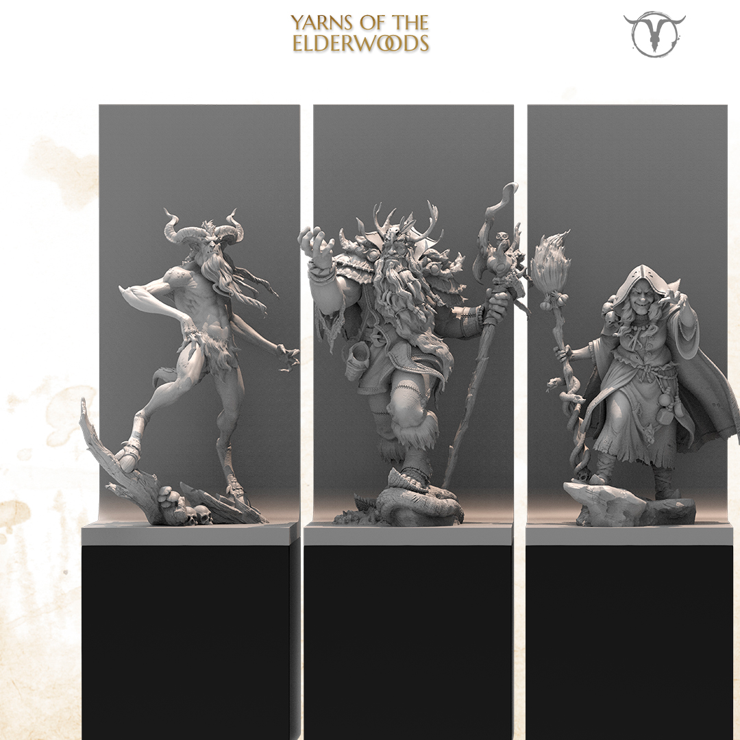 Akelarre Models Plinths Resin Bottom fond résine 6x6x13 cm