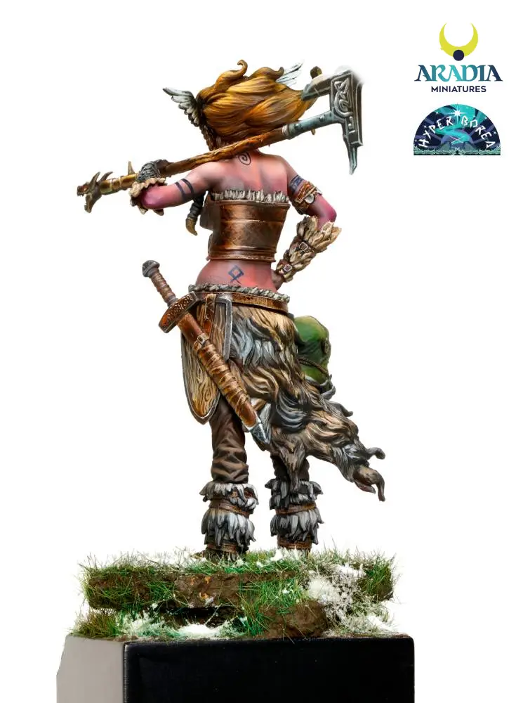 Aradia Minis Hyperborea Eyra figurine en résine 75mm à peindre