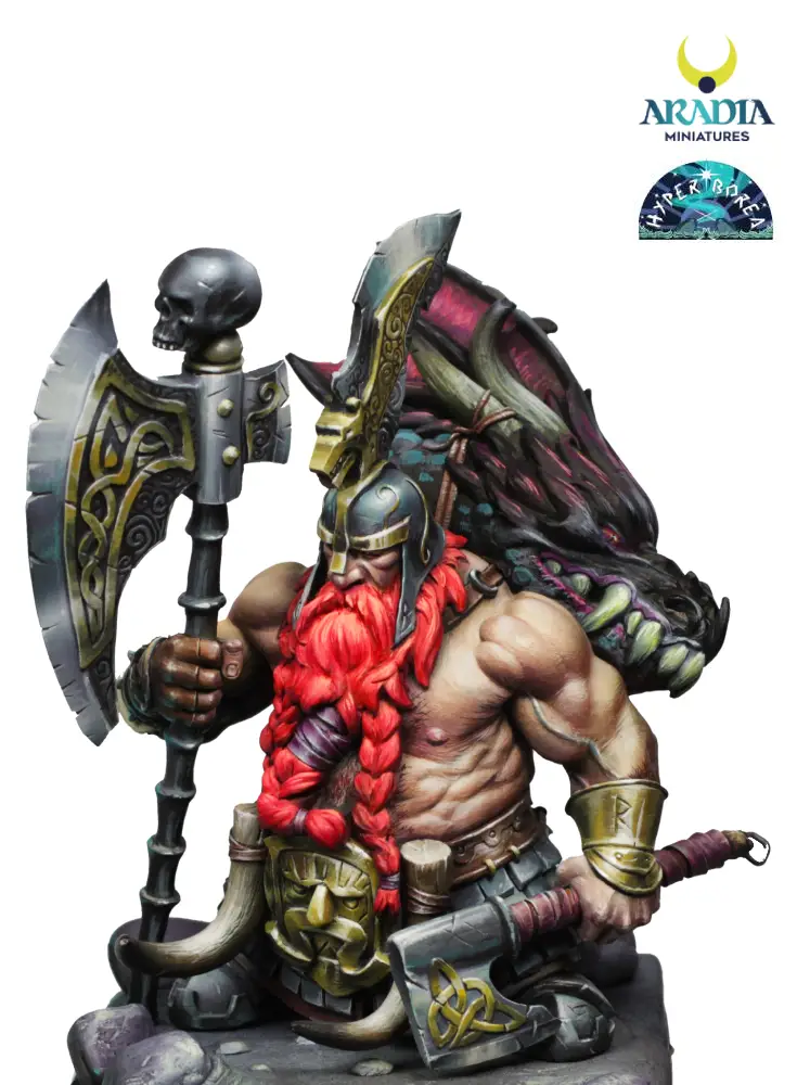 Aradia Minis Hyperborea Nöri Dvergar figurine résine