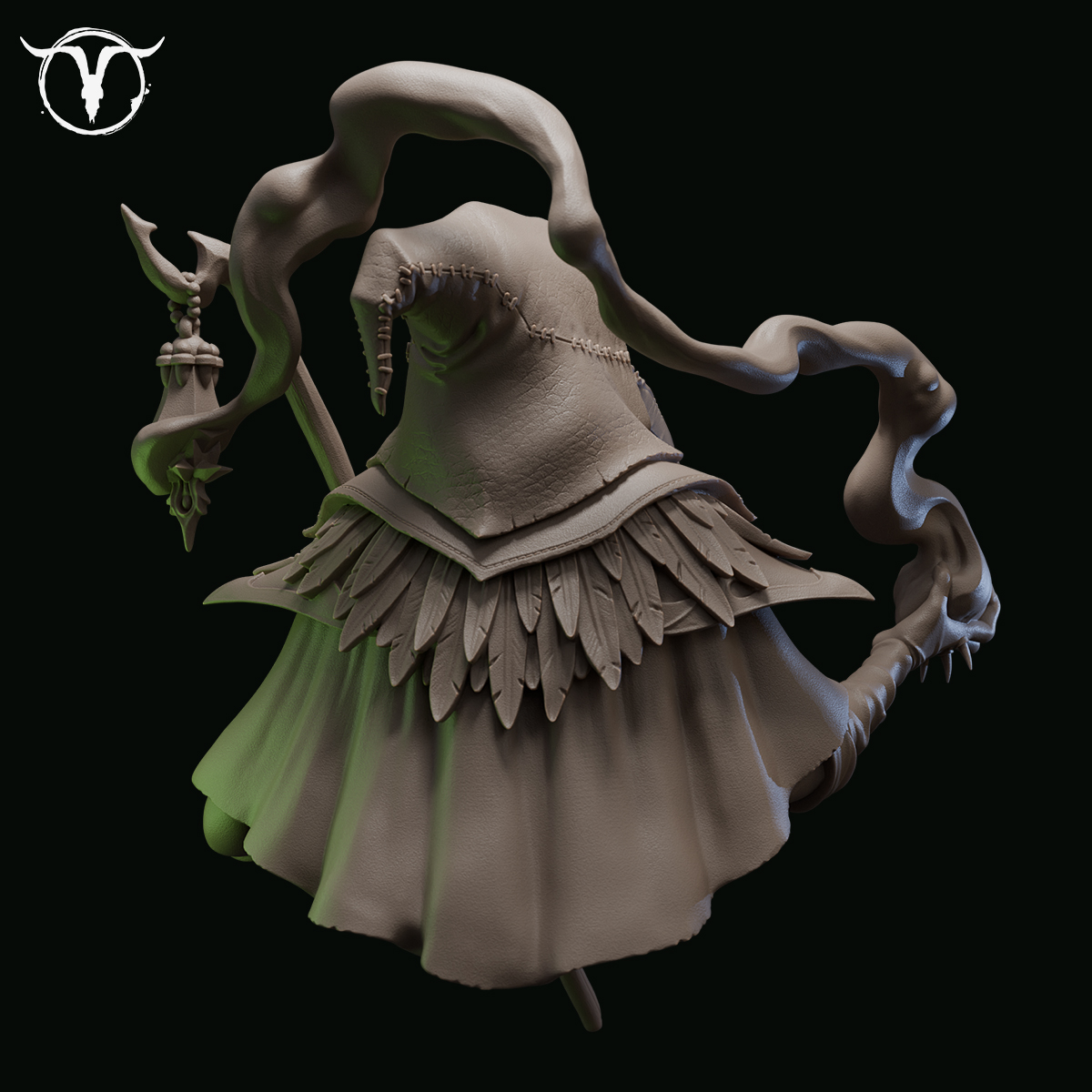 Akelarre Models Busts buste Circe Plague Doctor résine