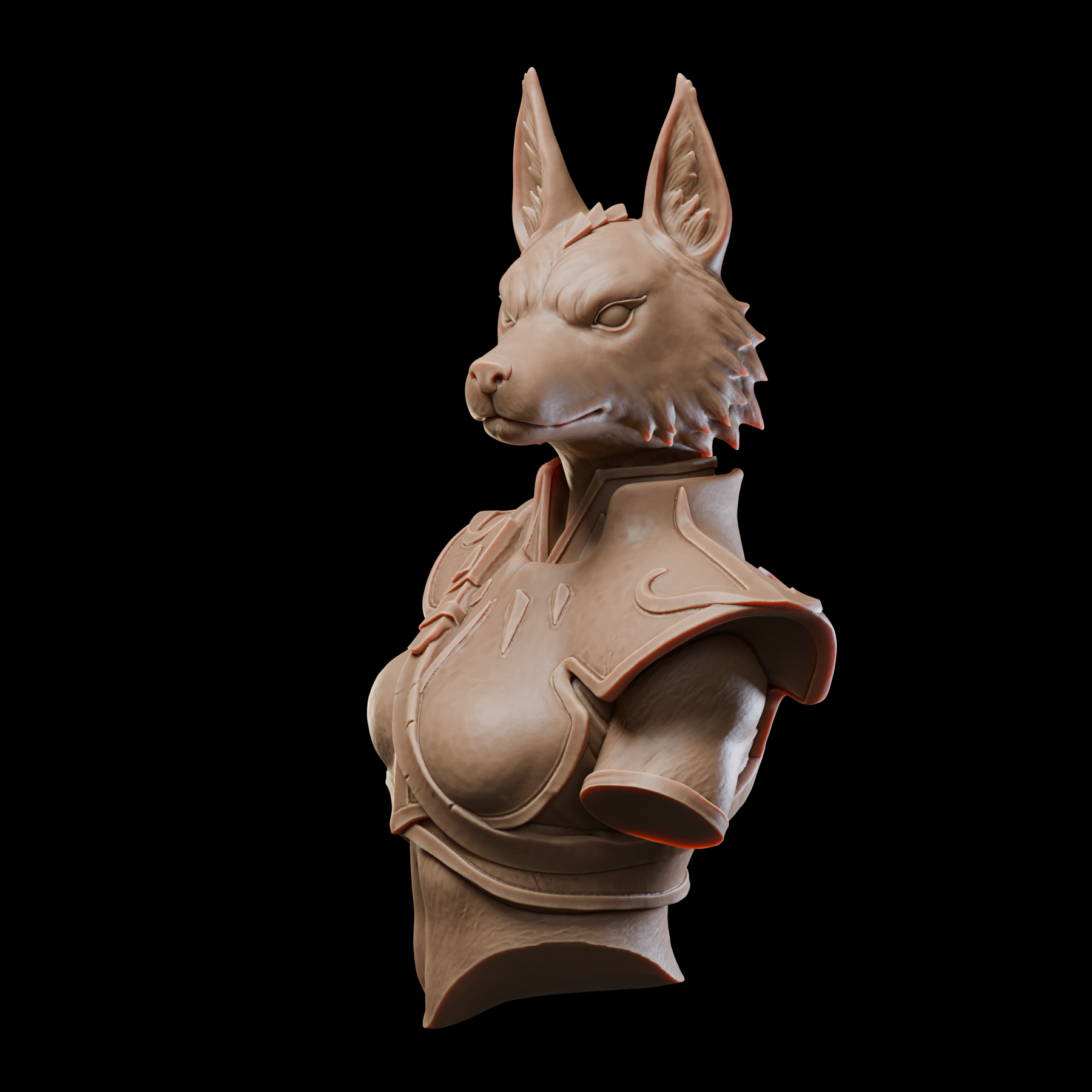 Akelarre Models Busts buste Nyx Huntress résine