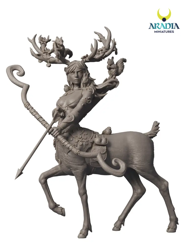 Aradia Classic Fantasy Diana figurine en résine à peindre
