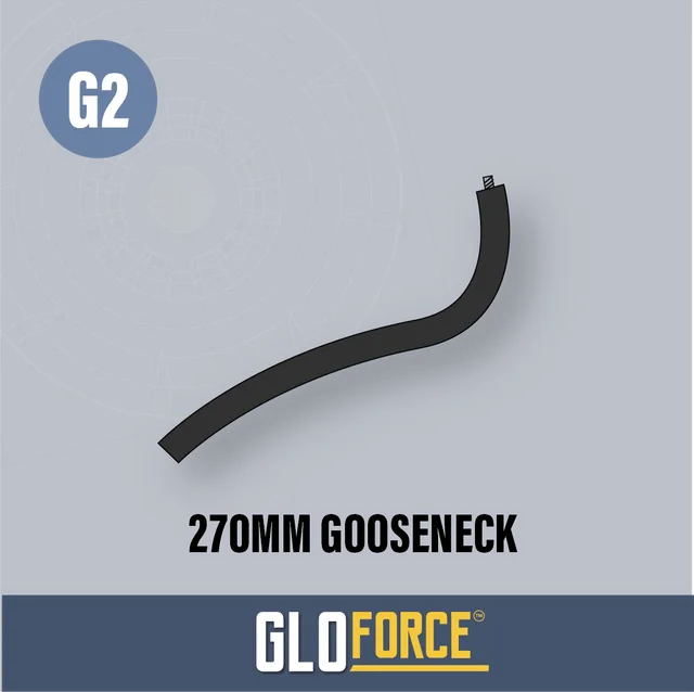 GLOFORCE COMPONENTS G2 Gooseneck bras flexible 270mm souple