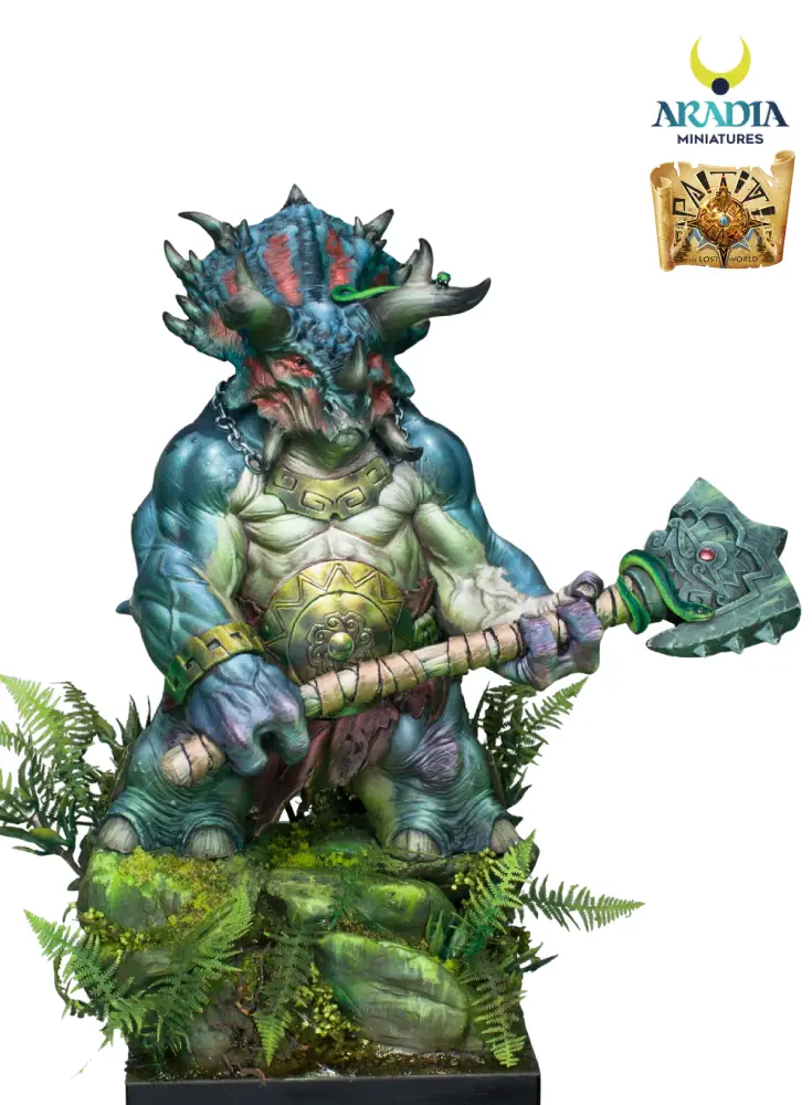 Aradia Minis Paititi Tricebestigon figurine résine à peindre