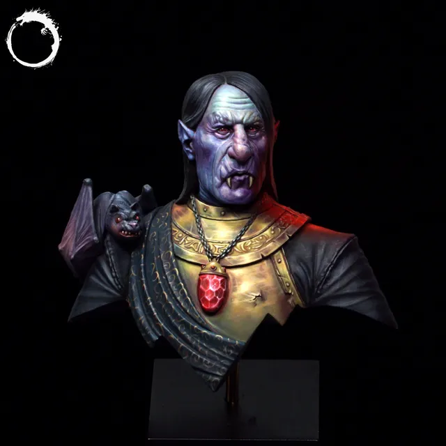 Akelarre Models Nosferatu buste en résine vampire