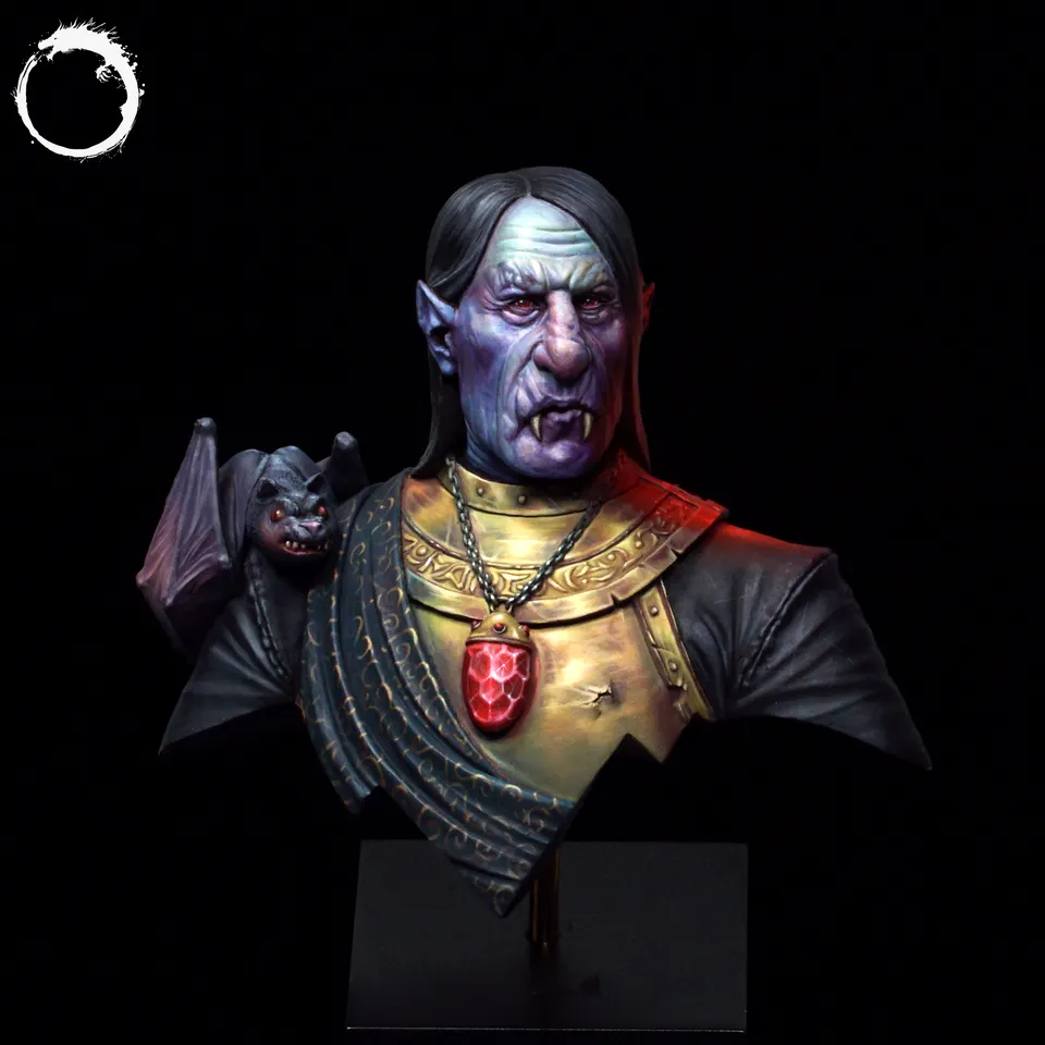 Akelarre Models Nosferatu buste en résine vampire