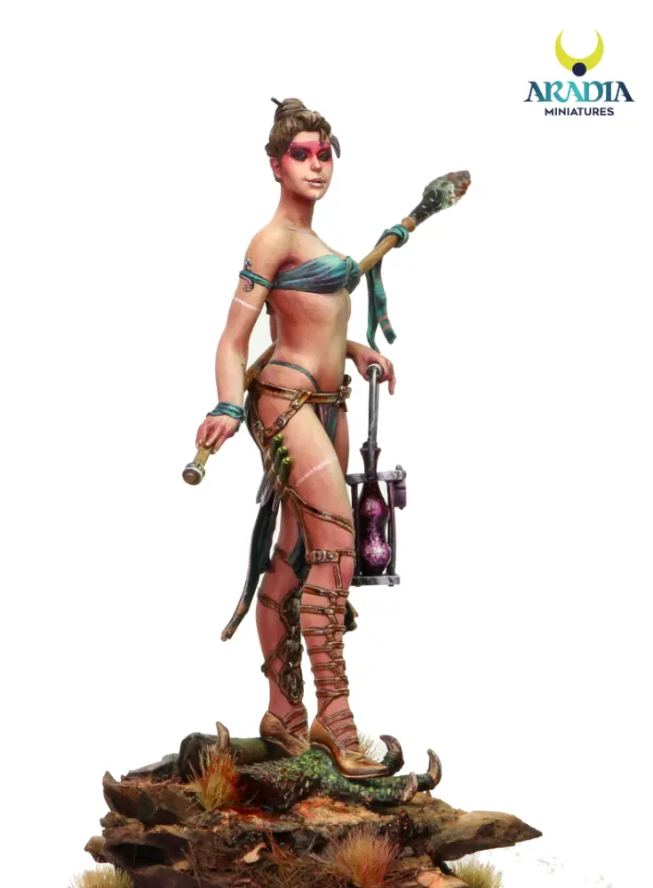 Aradia Minis Classic Aelania figurine résine elfe