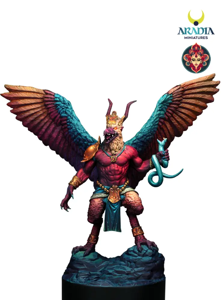 Aradia Kali Yuga Garuda King Birds figurine résine oiseau