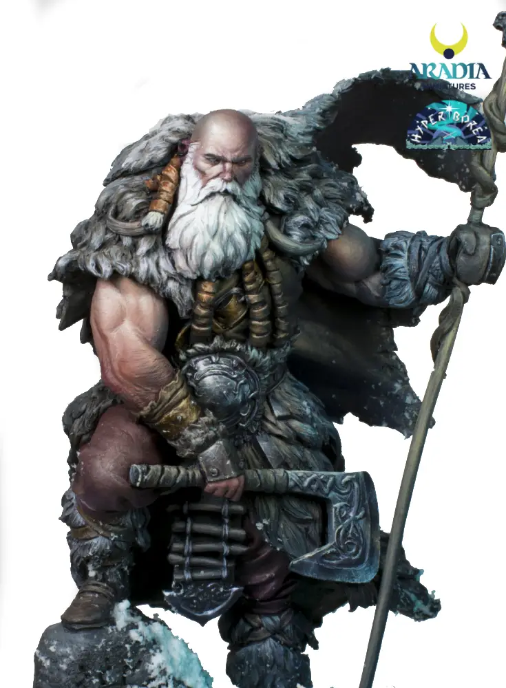 Aradia Hyperborea Imbolc champion Thule figurine résine