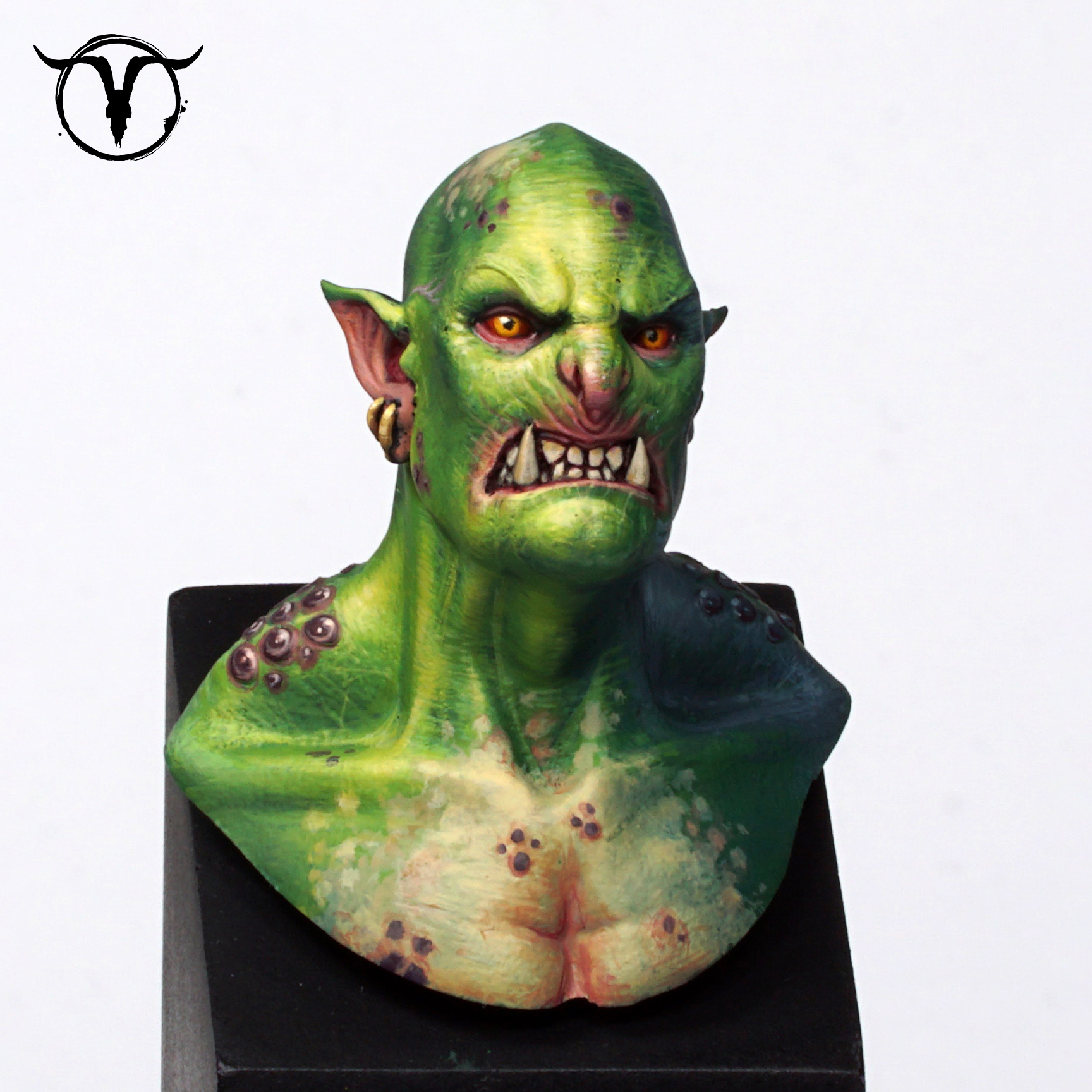 Akelarre Models Academic Orc buste résine à peindre