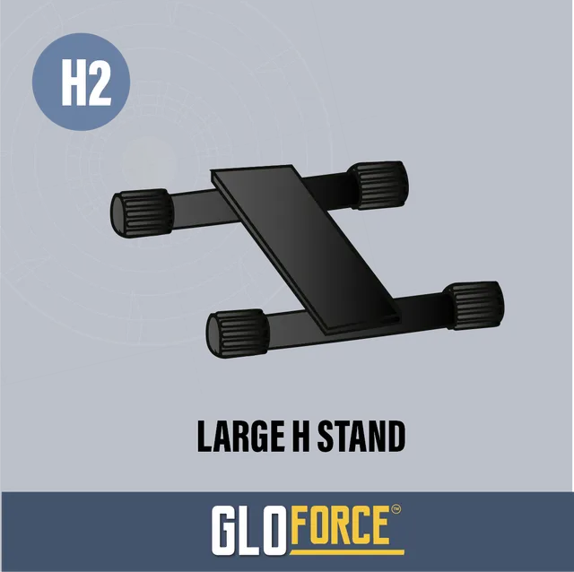 GLOFORCE COMPONENTS H2 support large 1200g 200x185mm peinture