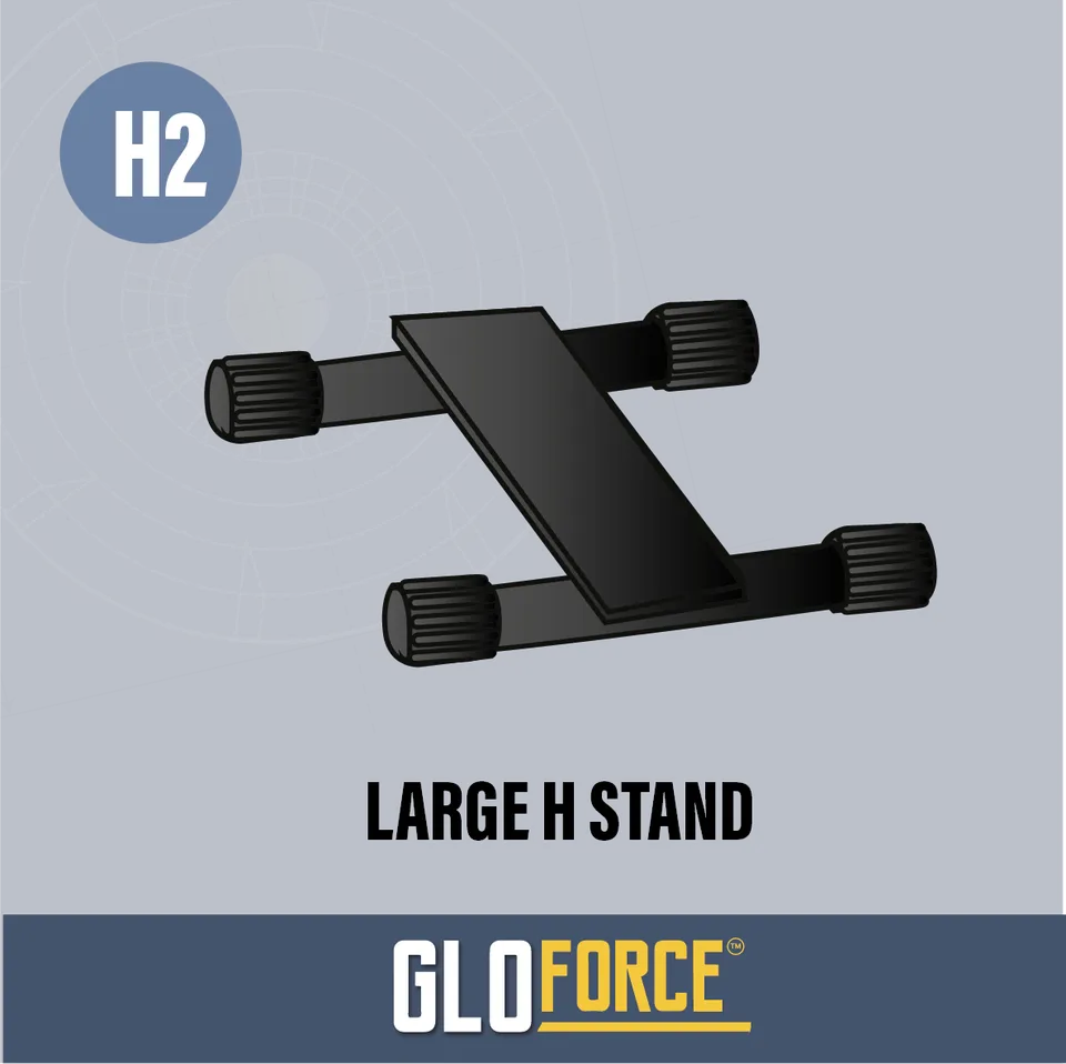 GLOFORCE COMPONENTS H2 support large 1200g 200x185mm peinture