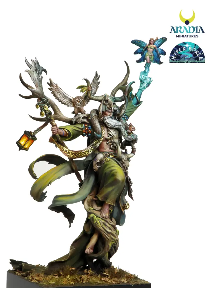 Aradia Minis Hyperborea Finegas figurine résine à peindre