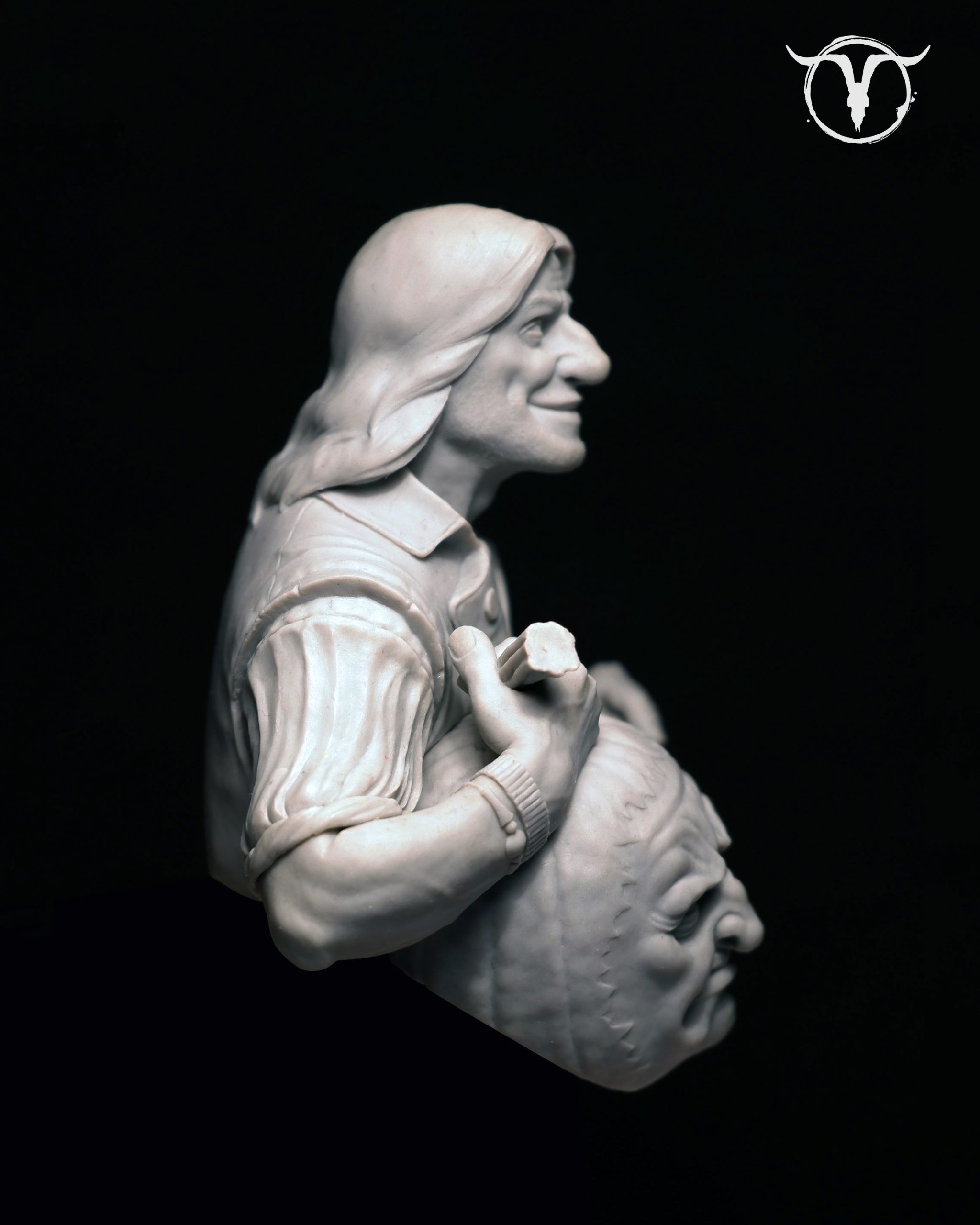 Akelarre Models Lucien Pumpkin Carver buste résine Halloween