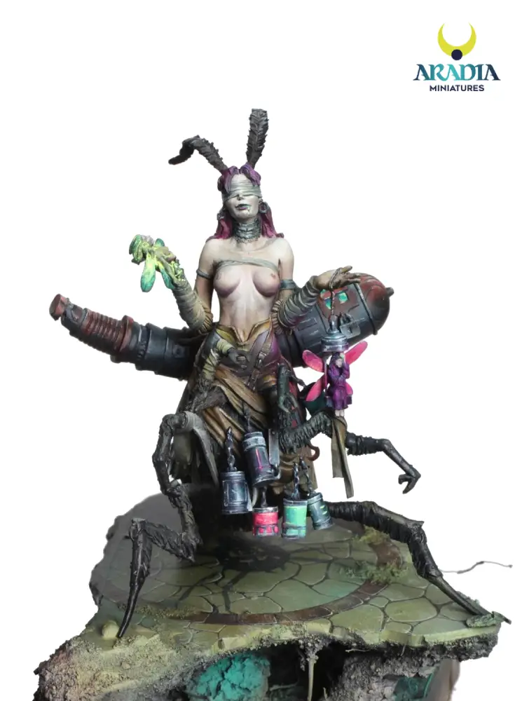 Aradia Minis Classic Fantasy Falena figurine résine à peindre