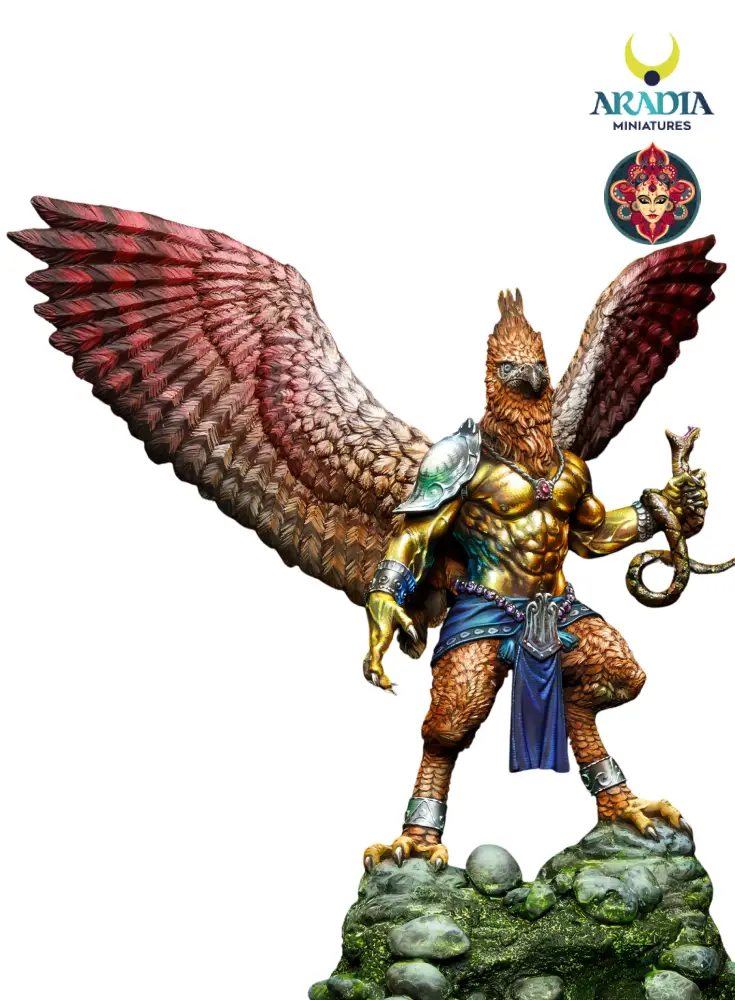 Aradia Kali Yuga Garuda King Birds figurine résine oiseau