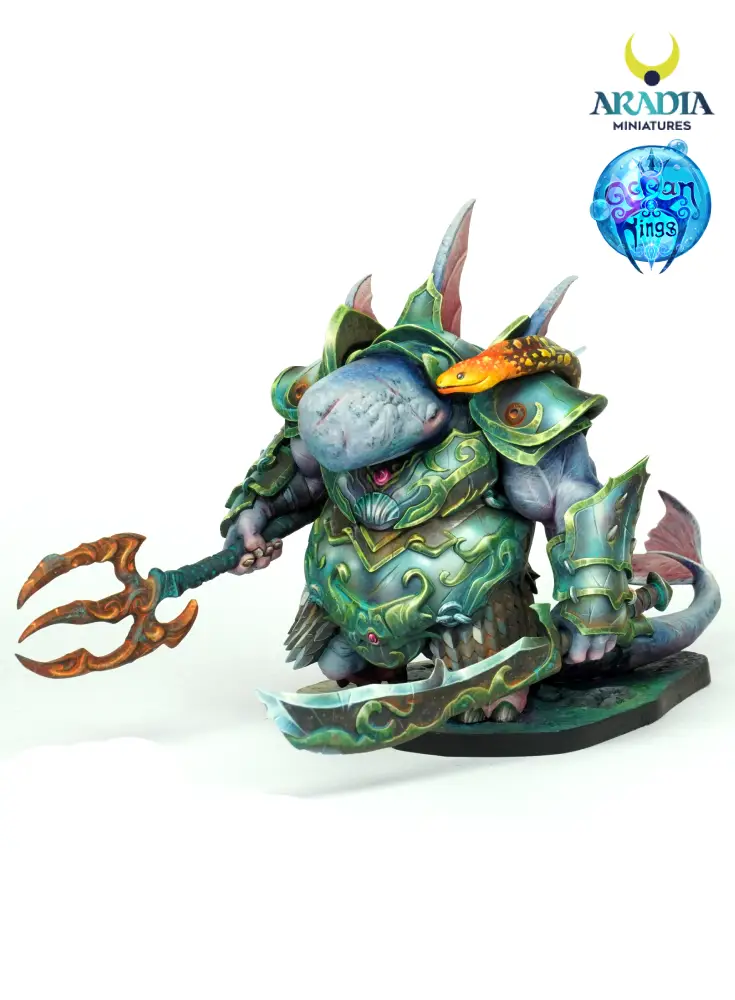 Aradia Minis Ocean Kings Cetus figurine résine à peindre