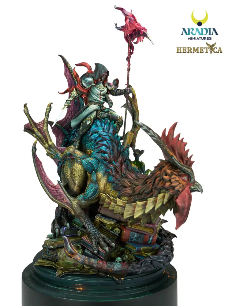 Aradia Hermetica Guardian of the Threshold figurine résine à peindre