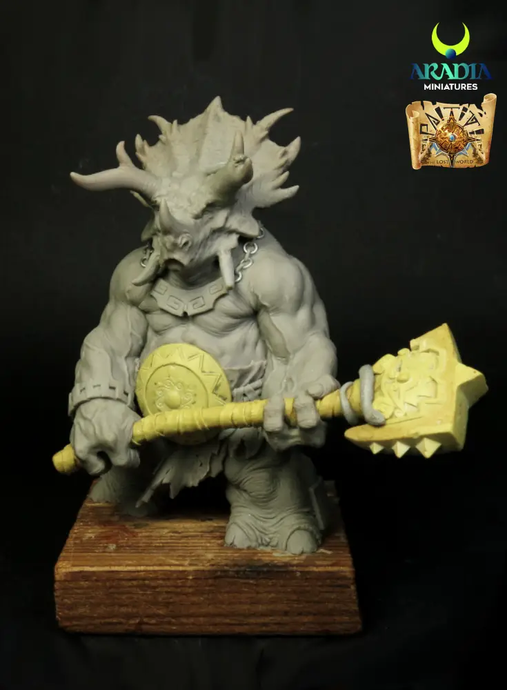 Aradia Minis Paititi Tricebestigon figurine résine à peindre