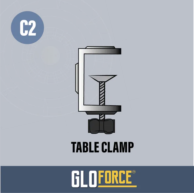 Gloforce Components C2-Table G Clamp pince établi 65mm