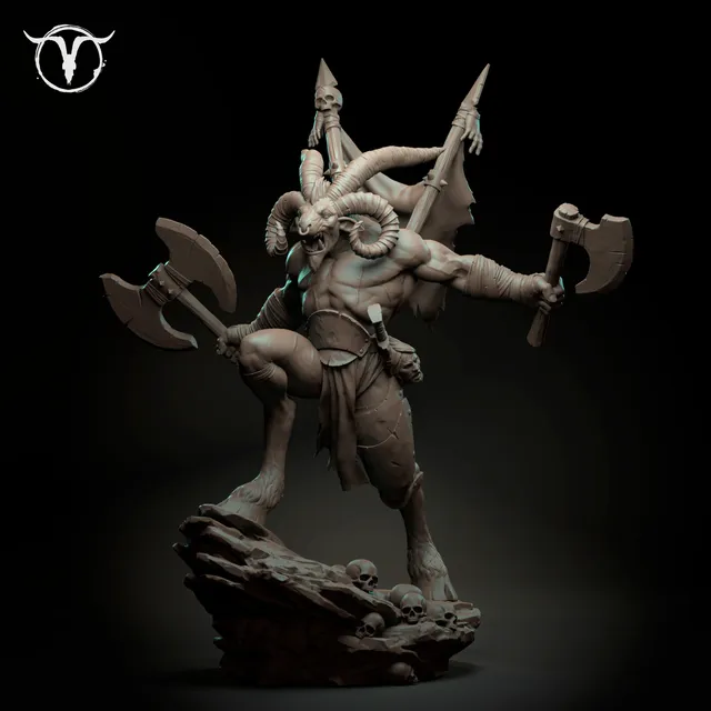 Akelarre 75/80mm Vorgak Elderbeast figurine résine