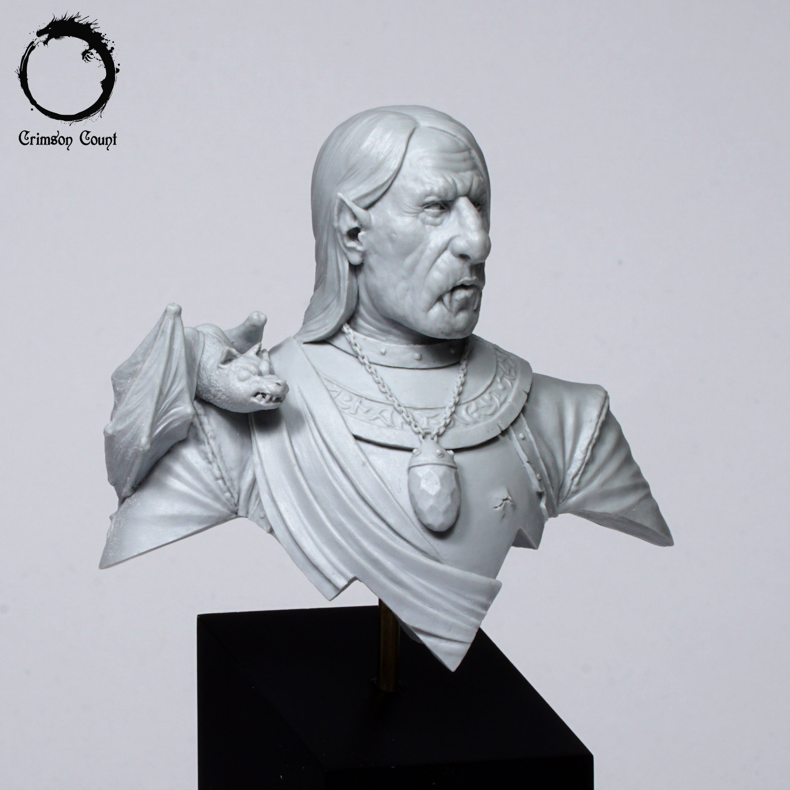 Akelarre Models Nosferatu buste en résine vampire