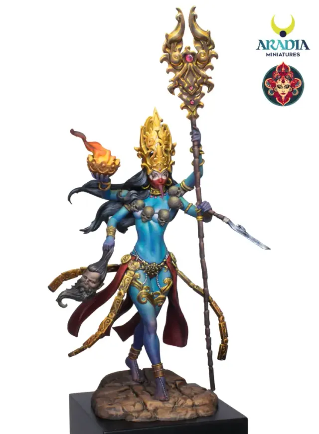 Aradia Minis Kali Yuga Kali figurine résine à peindre