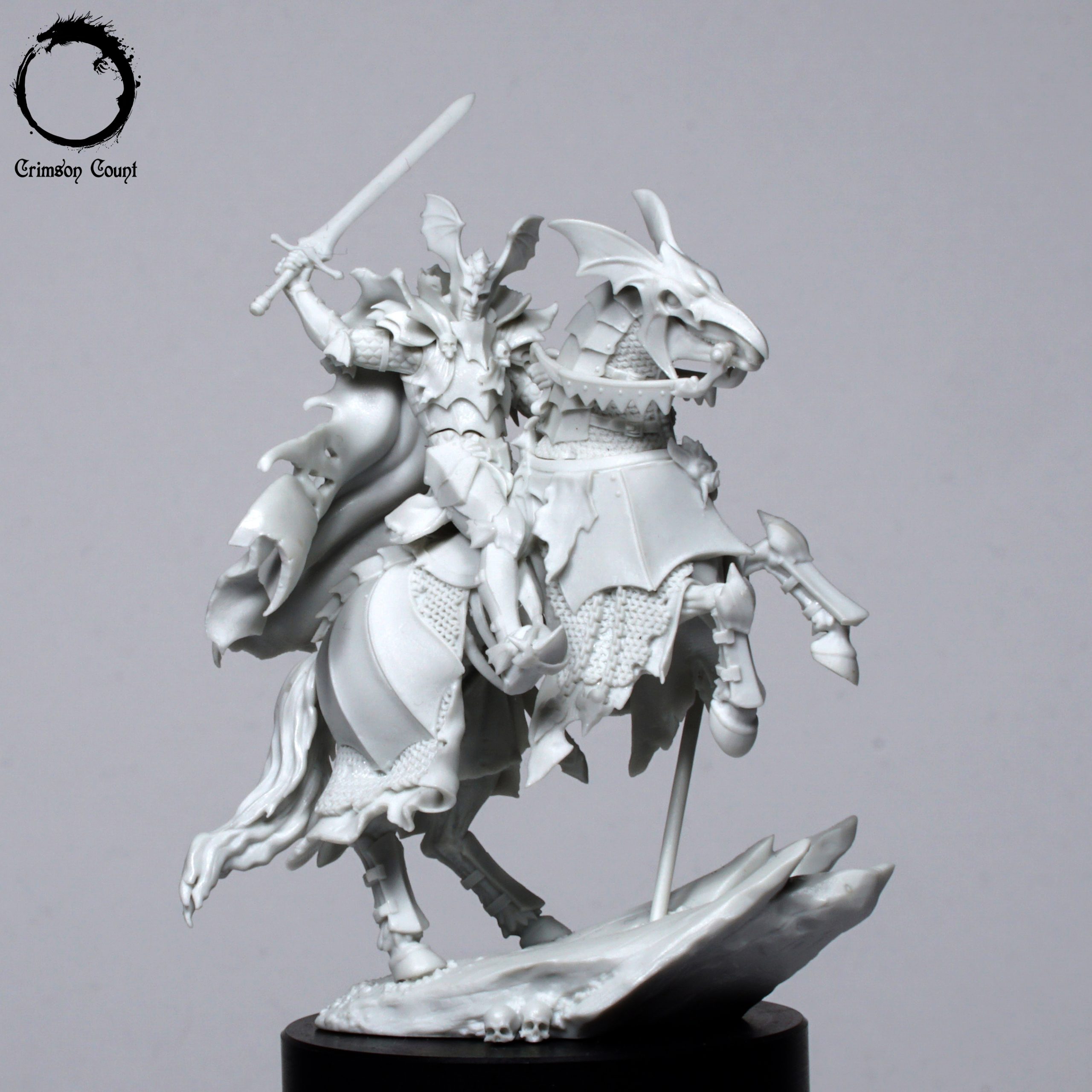 Akelarre Models 35 mm Mounted Dracul figurine vampire résine