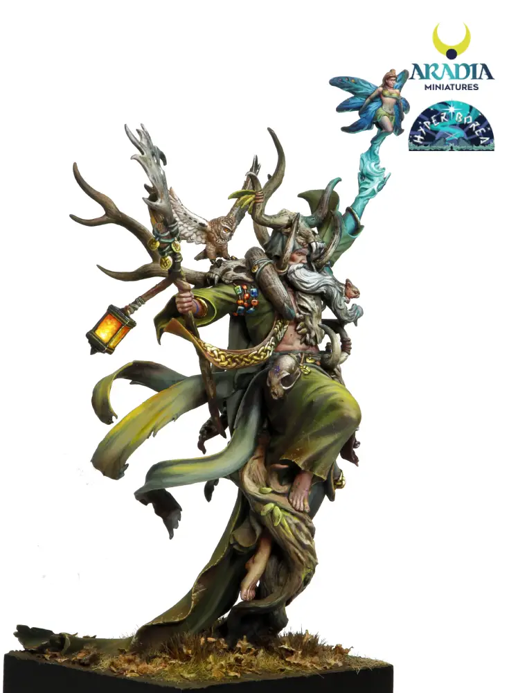 Aradia Minis Hyperborea Finegas figurine résine à peindre