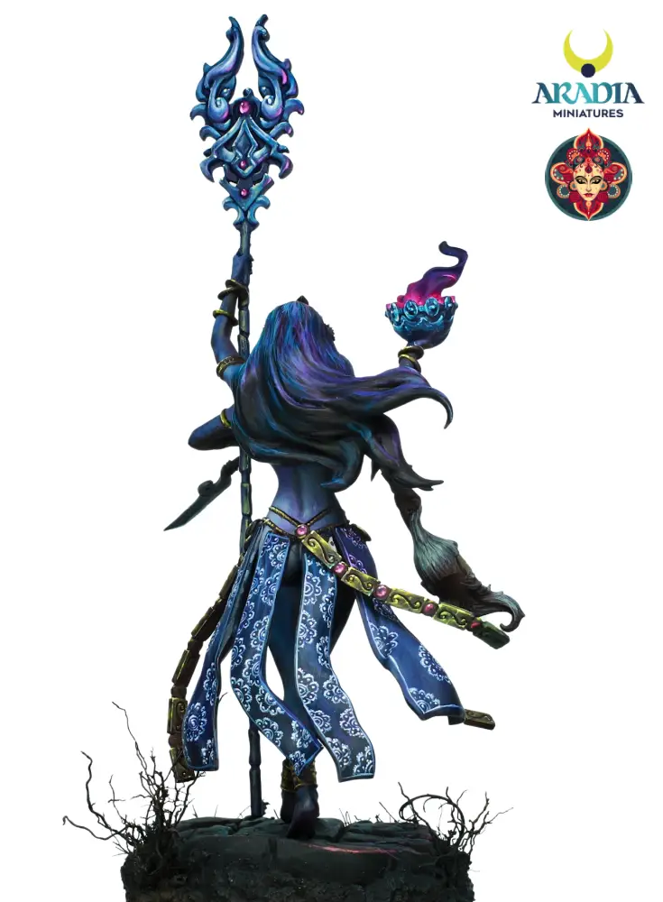 Aradia Minis Kali Yuga Kali figurine résine à peindre